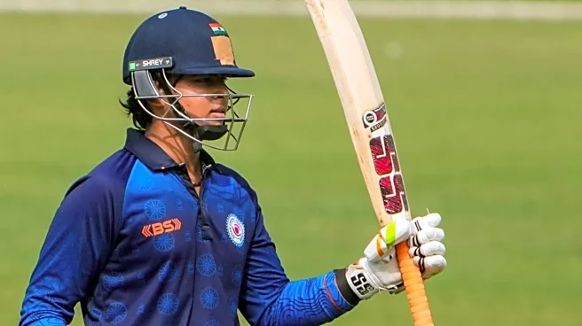 Vaibhav Sooryavanshi Bats With A Strike Rate Of 226.19 In Vijay Hazare Trophy, Scores 190 From 84 Balls