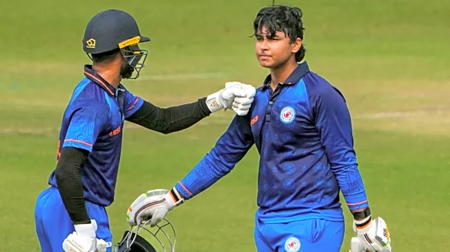 Vaibhav Sooryavanshi Slams 36-Ball Century For Bihar In Vijay Hazare Trophy