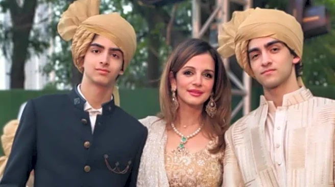 Sussanne Khan Shares Adorable Photos With Sons, Says ‘My Bravest Hearted Knights’