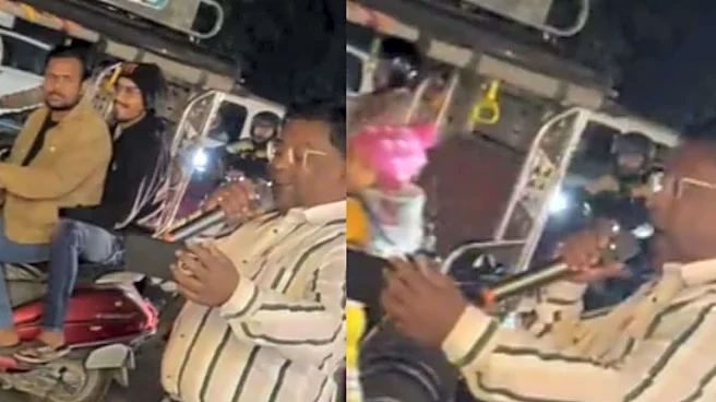 Delhi Uncle Singing Dhurandhar Track On A Busy Highway Is The Christmas Spirit We Didn’t Know We Needed