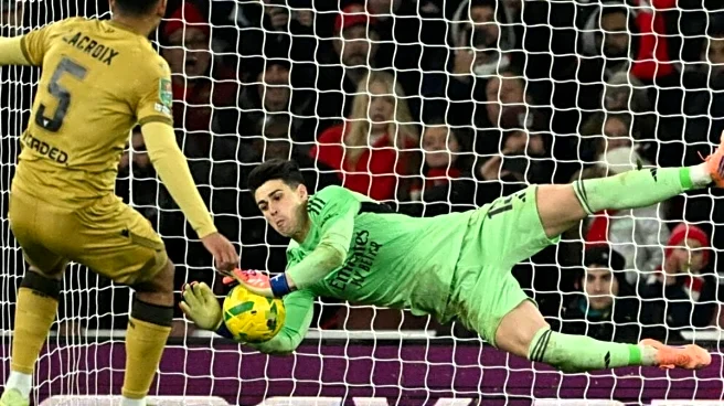 Arsenal Goalie Kepa Arrizabalaga Relishing Return To Stamford Bridge After EFL Quarters Shootout Heroics