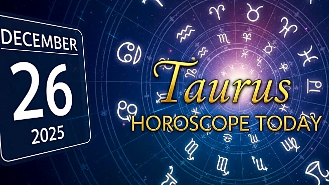 Taurus Horoscope Today, December 26, 2025