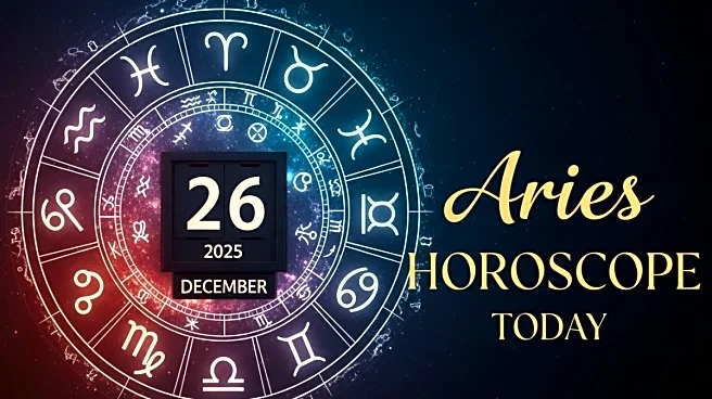 Aries Horoscope Today, December 26, 2025