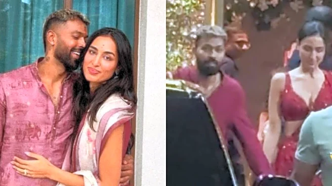 Hardik Pandya Makes First Appearance With Mahieka Sharma After Abusive Fan Incident | Watch