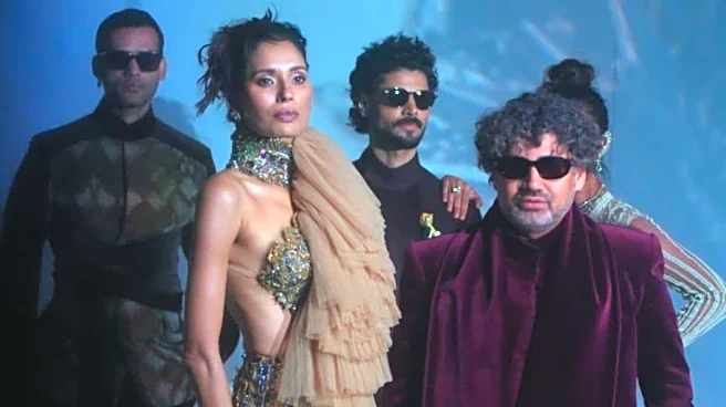 OG Supermodel Ujjwala Raut Commands The Runway As Abhishek Sharma Unveils Ratiaranya