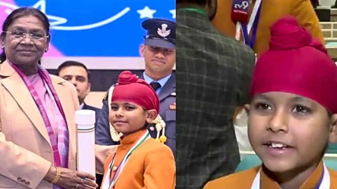 ‘Used To Take Tea, Milk…’: Punjab Boy, 10, Gets Bal Puraskar For Serving Soldiers During Op Sindoor