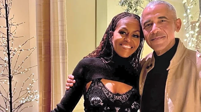 Michelle Obama Embraces Efforless Winter Vibes For Christmas With Husband Barack Obama