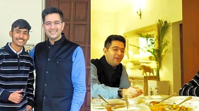 Raghav Chadha Invites Blinkit Delivery Partner For Lunch After Low-Pay Video Goes Viral | Watch