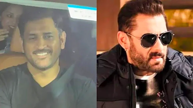 MS Dhoni Arrives In Style For Salman Khan’s 60th Birthday Bash With Ziva And Sakshi | Watch