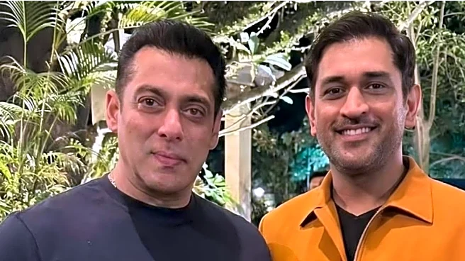 Salman Khan Poses With MS Dhoni, Inside Photos From Superstar’s 60th Birthday Bash Go Viral