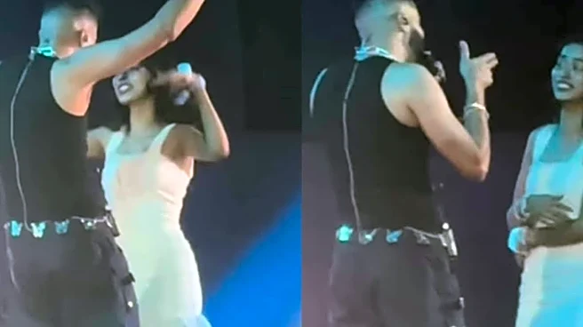 AP Dhillon Shares Special Moment With Fans At Mumbai Concert | Video