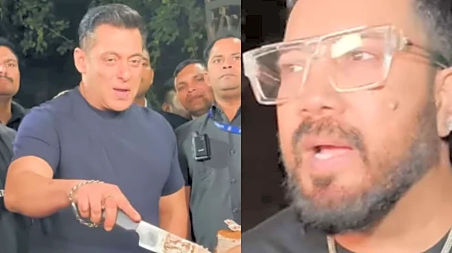 Mika Singh Takes A Scooter Ride To Salman Khan’s Panvel Farmhouse Birthday Bash