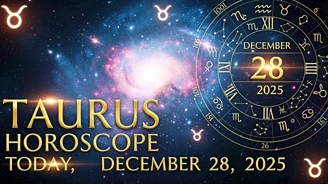 Taurus Horoscope Today, December 28, 2025