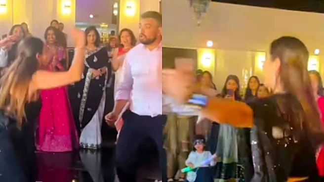 Saree, Stilettos And Dhol Beats: Woman Makes Bhangra Look So Easy  — ‘Aur Hum Mard 7 Janam Me Na Kar Paye’