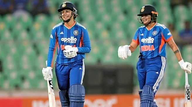 Smriti Mandhana-Shafali Verma Create History, Become The First Duo In Women's T20Is To...