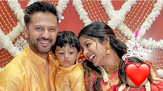 Drishyam Actress Ishita Dutta, Vatsal Sheth Share Adorable Pics From Daughter Veda's Annaprashan Ceremony
