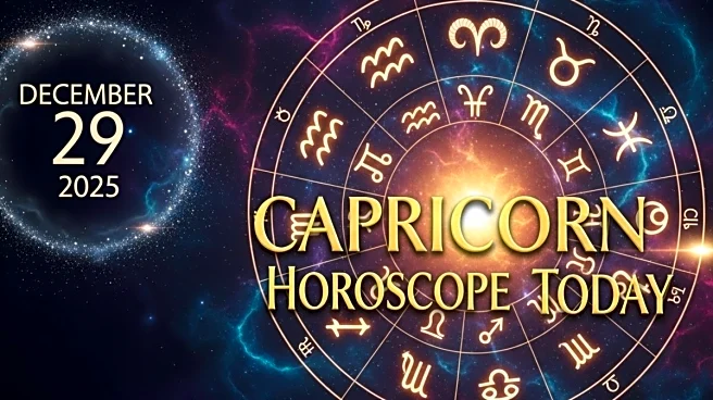 Capricorn Horoscope Today, December 29, 2025