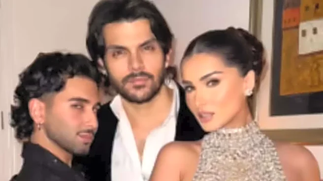 In Pictures: Tara Sutaria’s Night Out With Veer Pahariya And Orry