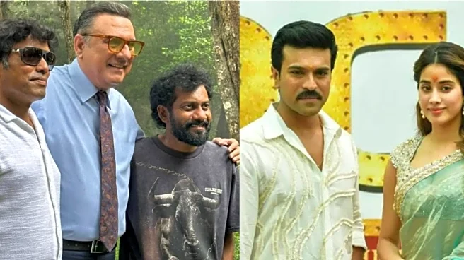 Boman Irani Joins The Cast Of Ram Charan And Janhvi Kapoor's Peddi | BTS Photo Out