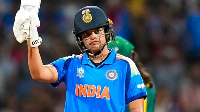 Shafali Verma Breaks Record Of Scoring Most Runs In A T20I Series For India