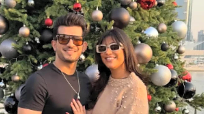 Inside Arjun Bijlani, Neha Swami's Christmas Celebration In Dubai
