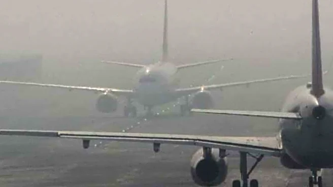 Red Alert In Delhi As Dense Fog Engulfs Capital, 128 Flights Cancelled