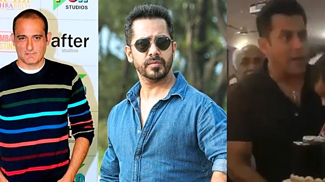 Drishyam 3 Director Reacts To Akshaye Khanna’s Sudden Exit; Salman Khan Serves Drinks To Guests At His Birthday Bash