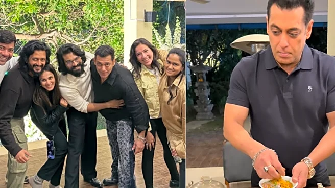 Only Salman Khan Can Make Bhel For Guests At His 60th Birthday Bash And Make It Look So Cool