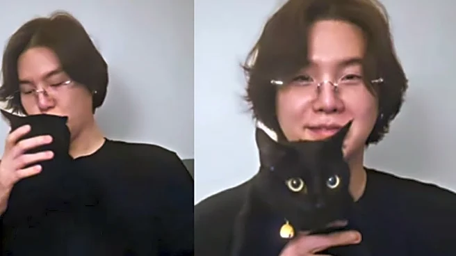 BTS’ Suga Goes Live On Weverse After 2 Years, Introduces His Cat