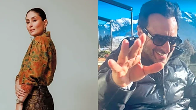 Kareena Kapoor Posts Candid Pic Of Saif Ali Khan From New Year Vacay: ‘Finally Got Him To Pose’