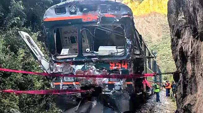 Train Collision On Machu Picchu Route Leaves One Dead, Over 40 Injured