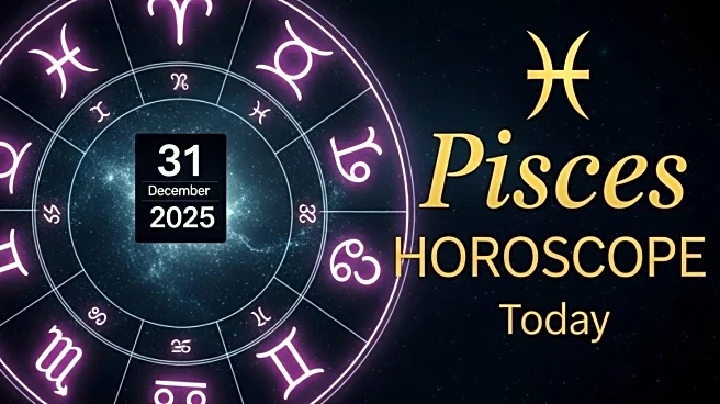 Pisces Horoscope Today, December 31, 2025