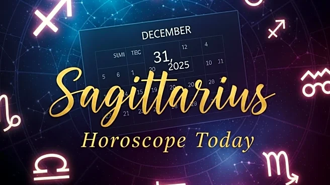 Sagittarius Horoscope Today, December 31, 2025