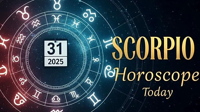 Scorpio Horoscope Today, December 31, 2025