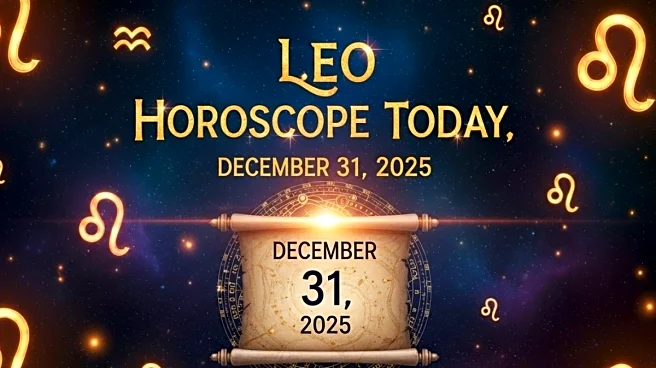 Leo Horoscope Today, December 31, 2025