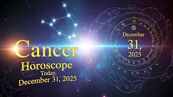 Cancer Horoscope Today, December 31, 2025