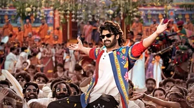 The RajaSaab: Prabhas Fans Surprise Director Maruthi With Biryani After Trailer Release
