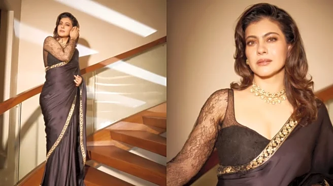 Kajol’s All-Black Glam Takes Over Gustaakh Ishq Premiere, Fans Call Her Beauty ‘Unreal’