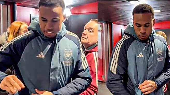 Gun-Points! Gabriel Takes Dig At Amadou Onana After Arsenal Run Riot Against Aston Villa