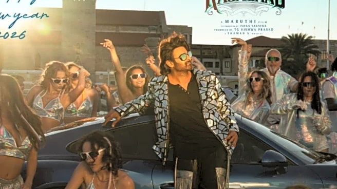 The Raja Saab Makers Welcome 2026 With A New Poster Featuring Prabhas, Fans React