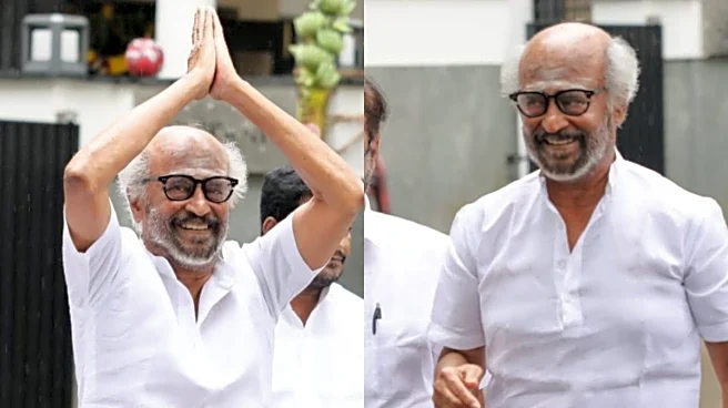 Rajinikanth Greets Fans Outside Residence On New Year, Shares Video Of His Iconic Dialogue