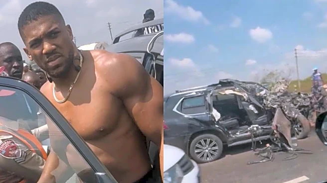 Anthony Joshua's Driver Taken Into Police Custody After Fatal Crash Killed Two People