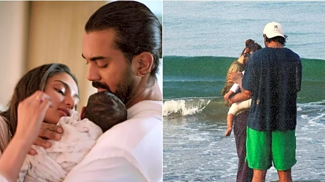 Athiya Shetty, KL Rahul Drop RARE Pic Of Baby Evaarah As They Welcome New Year 2026