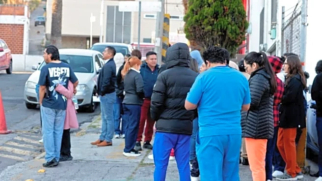 Earthquake Of Magnitude 6.5 Strikes Mexico, People Rush Out Of Buildings In Panic | Video