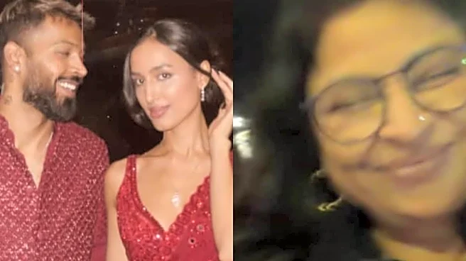 Hardik Pandya’s Girlfriend Mahieka Sharma Video-Calls His Mother, Shares New Year Moments With Cricketer