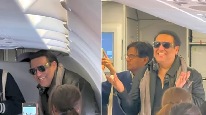 ‘Our Hero No. 1’: Fans Notice Govinda On IndiGo Flight, Sing Birthday Song For Him | Watch His Reaction