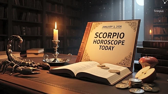 Scorpio Horoscope Today, January 3, 2026
