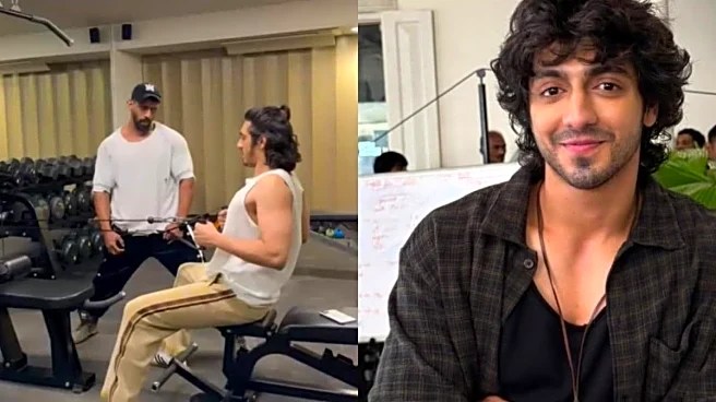 Ahaan Panday Flaunts Long Hair, Performs Intense Workout In New Video | Watch