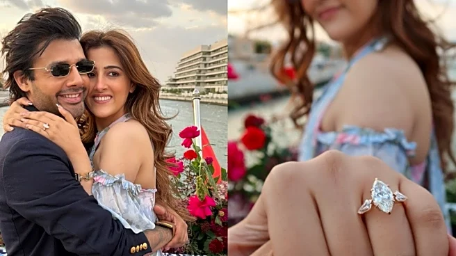 Inside Nupur Sanon’s Marquise Cut Engagement Ring From Stebin Ben’s Yacht Proposal