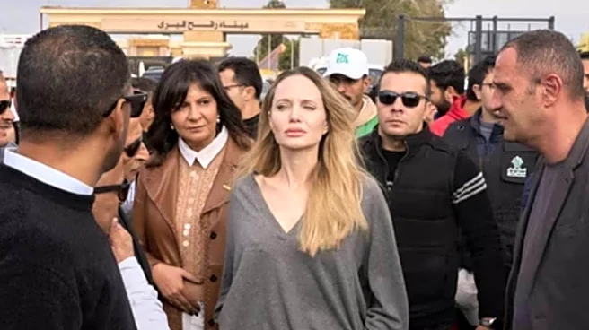 Angelina Jolie Visits Rafah Crossing, Says 'Access Must Be Sustained And Urgently Scaled Up'